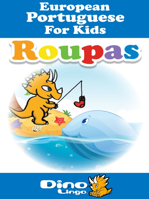 Cover image for European Portuguese for kids - Clothes storybook